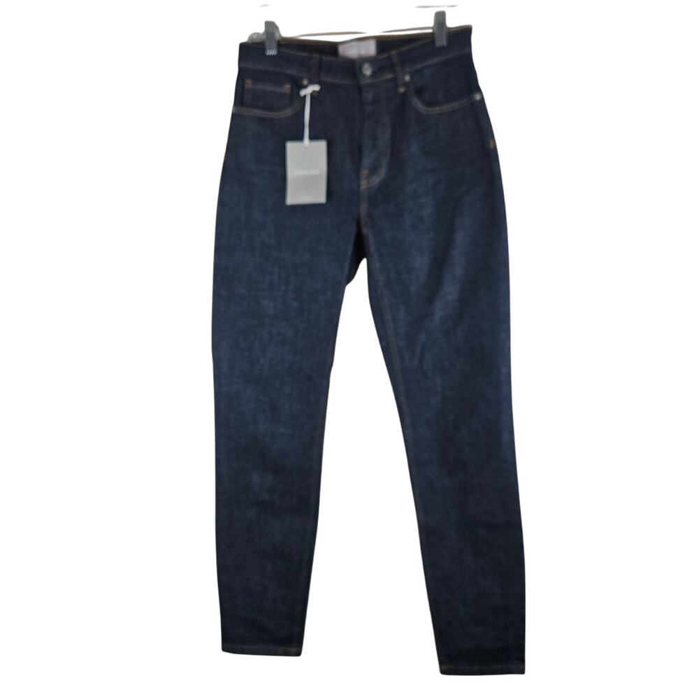 Everlane High Rise Skinny Dark Indigo Jean Size 27